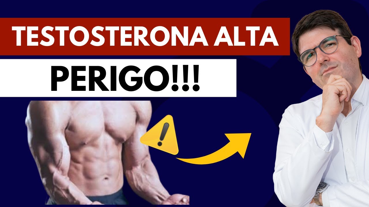 O Maior Perigo da Testosterona ALTA demais | Testosterona Alta | Excesso de Testosterona