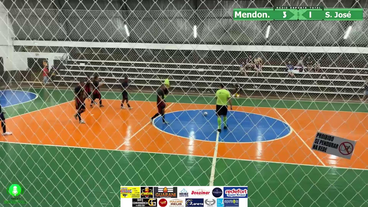 Aberto de Futsal de Igrejinha 🏆 3ª rodada - Mendonça x São José