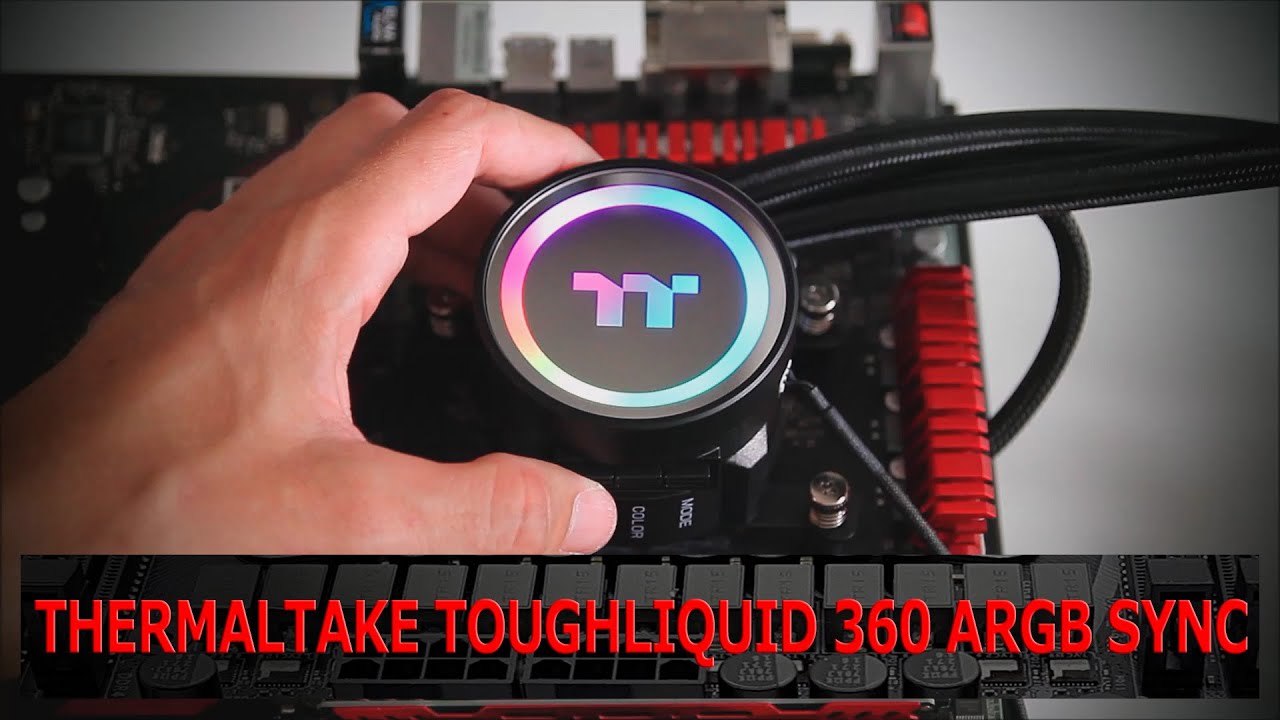 Thermaltake Toughliquid 360 ARGB Sync Video