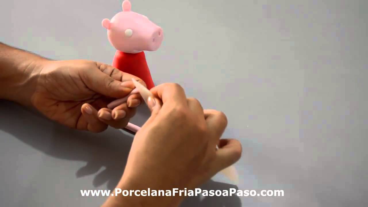 Peppa Pig en Porcelana Fria