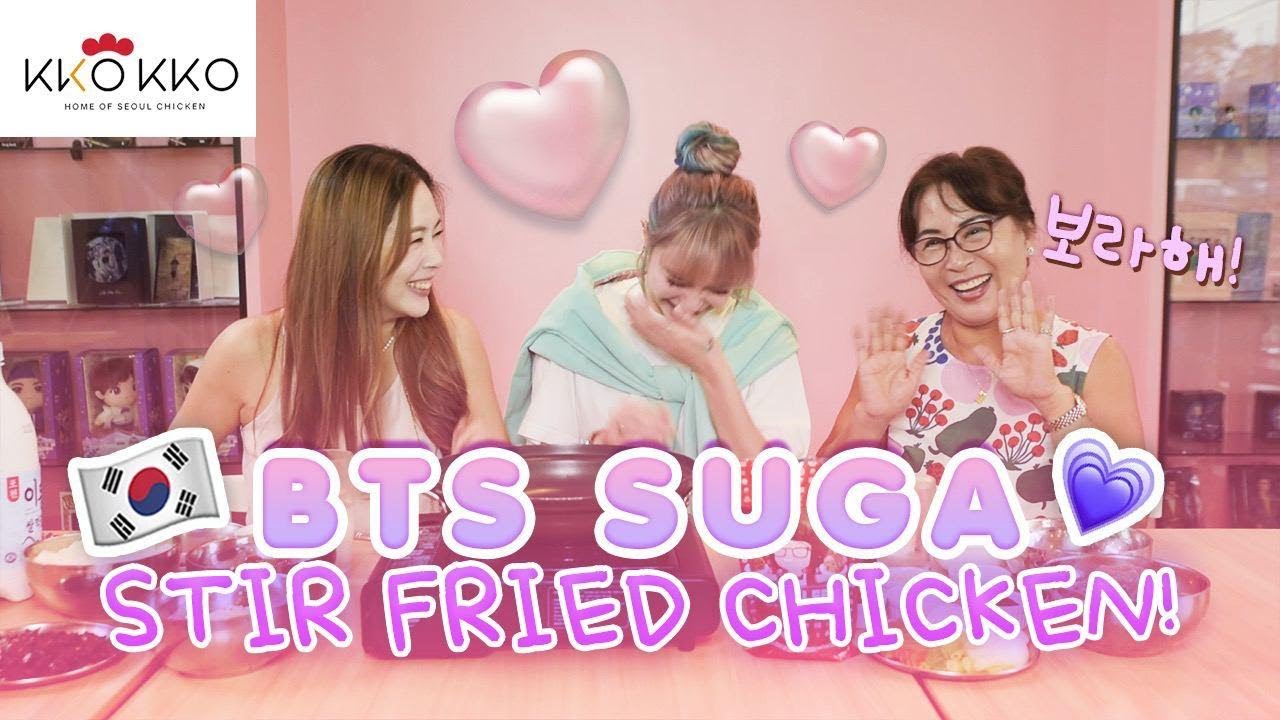 Korean Stir Fried Chicken 닭갈비 feat @RamonaThornes  | Suga&rsquo;s Recipe | Grace Lee TV