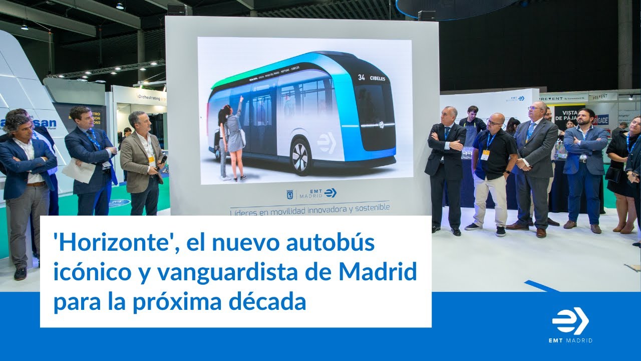 ‘Horizonte’, el nuevo autobús icónico y vanguardista de Madrid para la próxima década