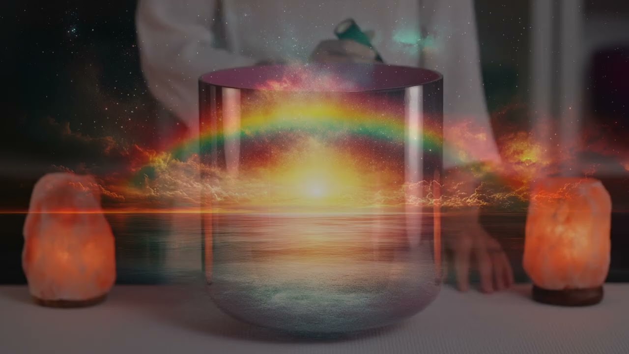 188 Hz Crystal Bowl Meditation – Deep Heart Chakra Healing with Autumn Rose 🌹💗