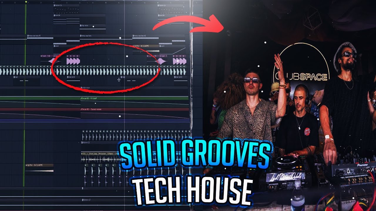 How To Solid Grooves Tech House Drop | Micheal Bibi Style [FL Studio Tutorial]