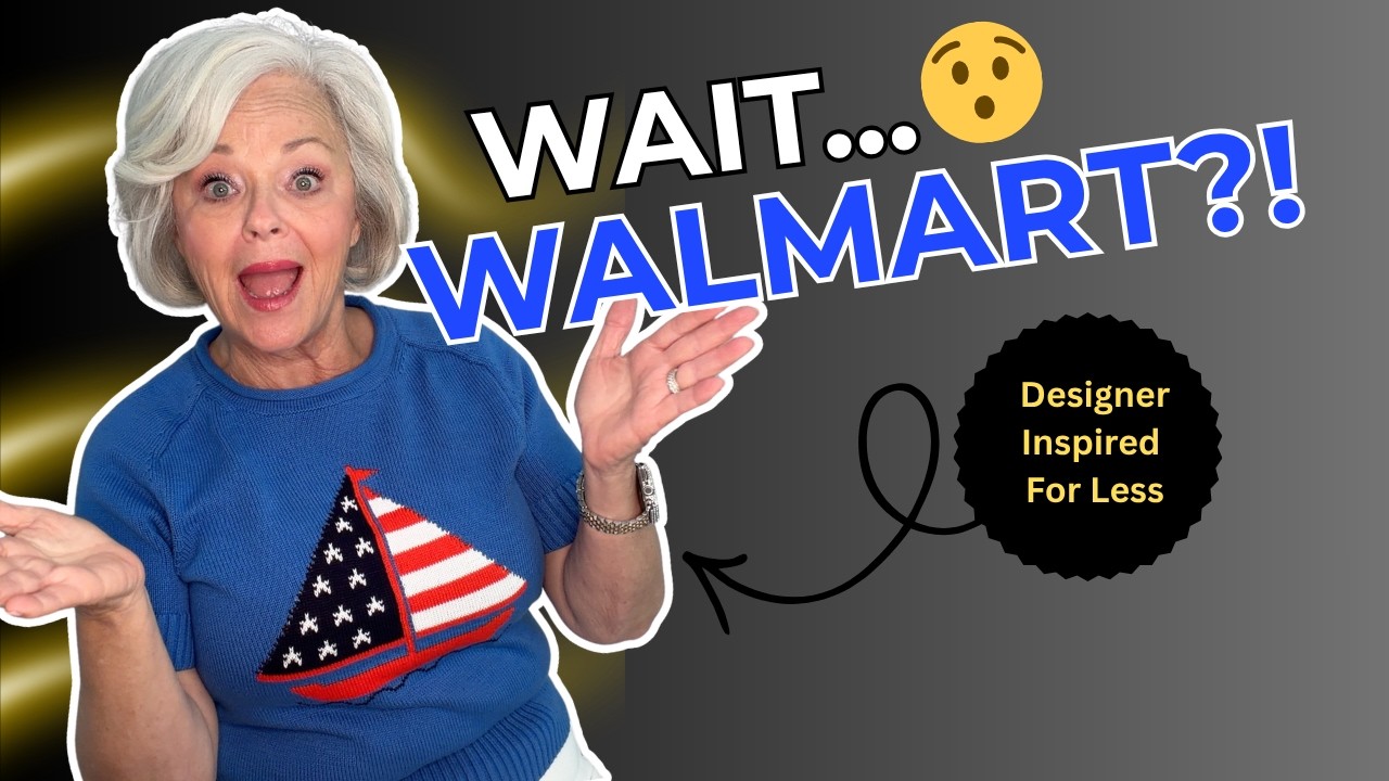 ПОДОЖДИТЕ&hellip; Эти шикарные наряды из Walmart?! #модапосле50 #доступнаямода @Walmart