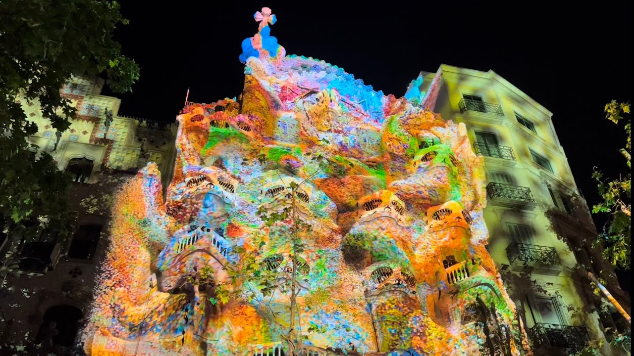 3D Graphic projection “Living Architecture” @ Casa Batlló