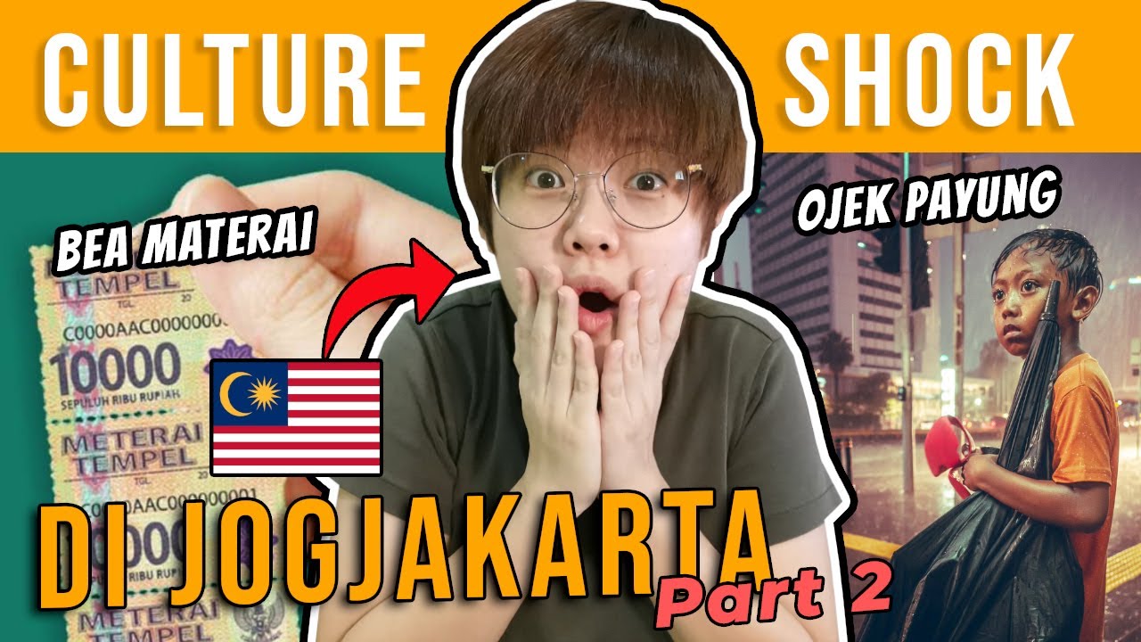 Orang Malaysia KAGET di Yogyakarta Indonesia | Part 2