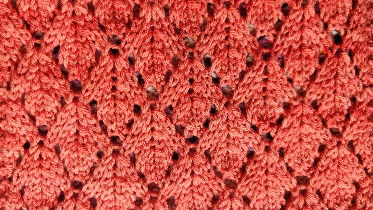 Free Lace Rectangle Pattern Knitalong 22