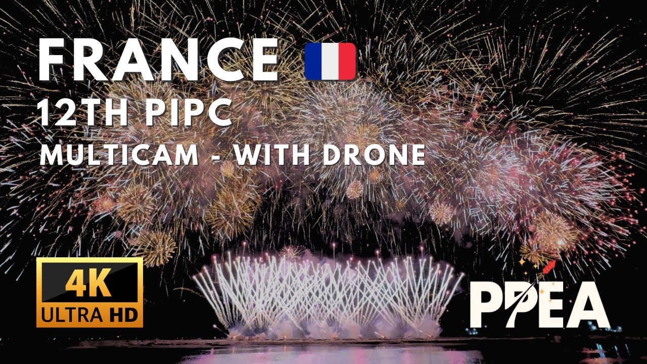 [4K] France 🇫🇷 - 12th Philippine International Pyromusical Competition