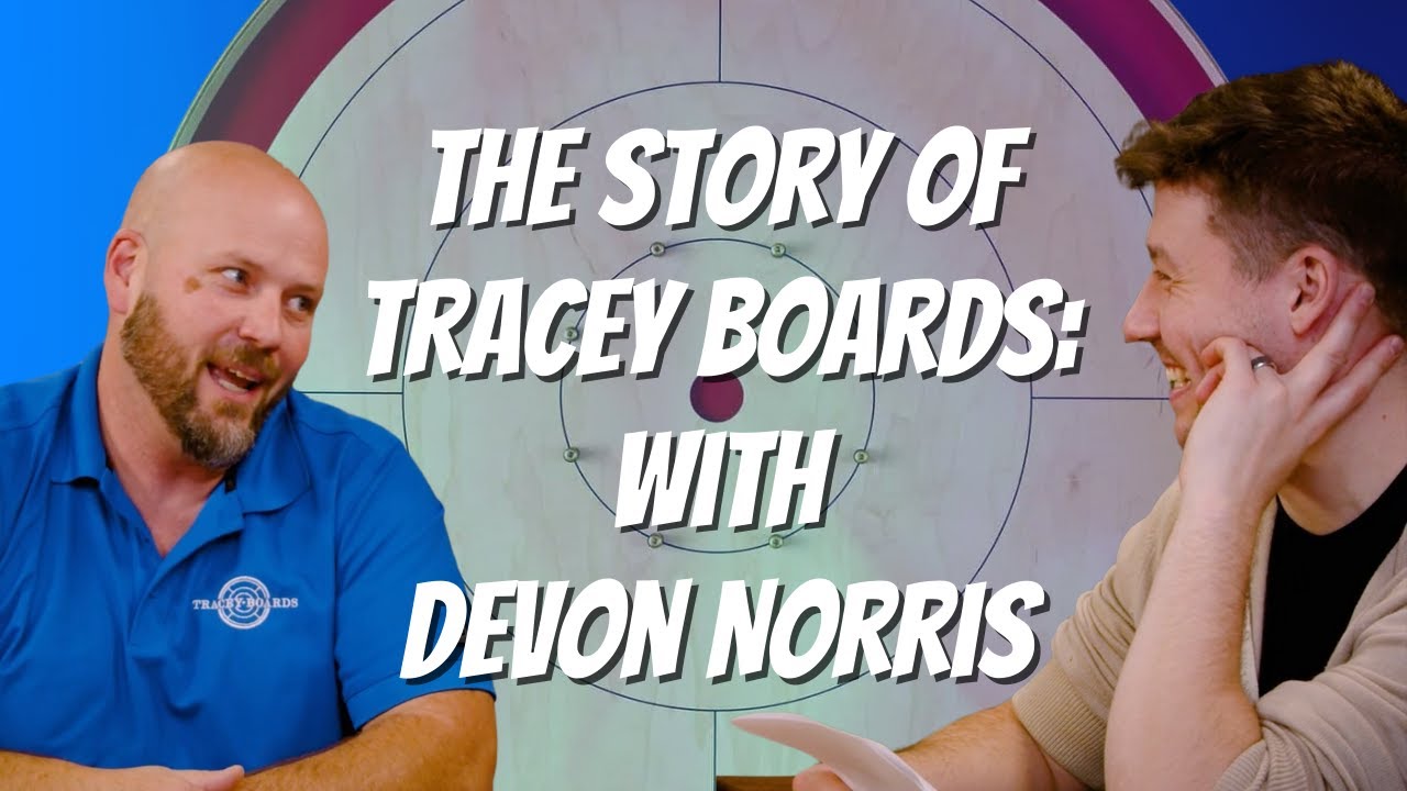 Tracey Boards: The Full Story with Devon Norris (Everything Crokinole and Business)!