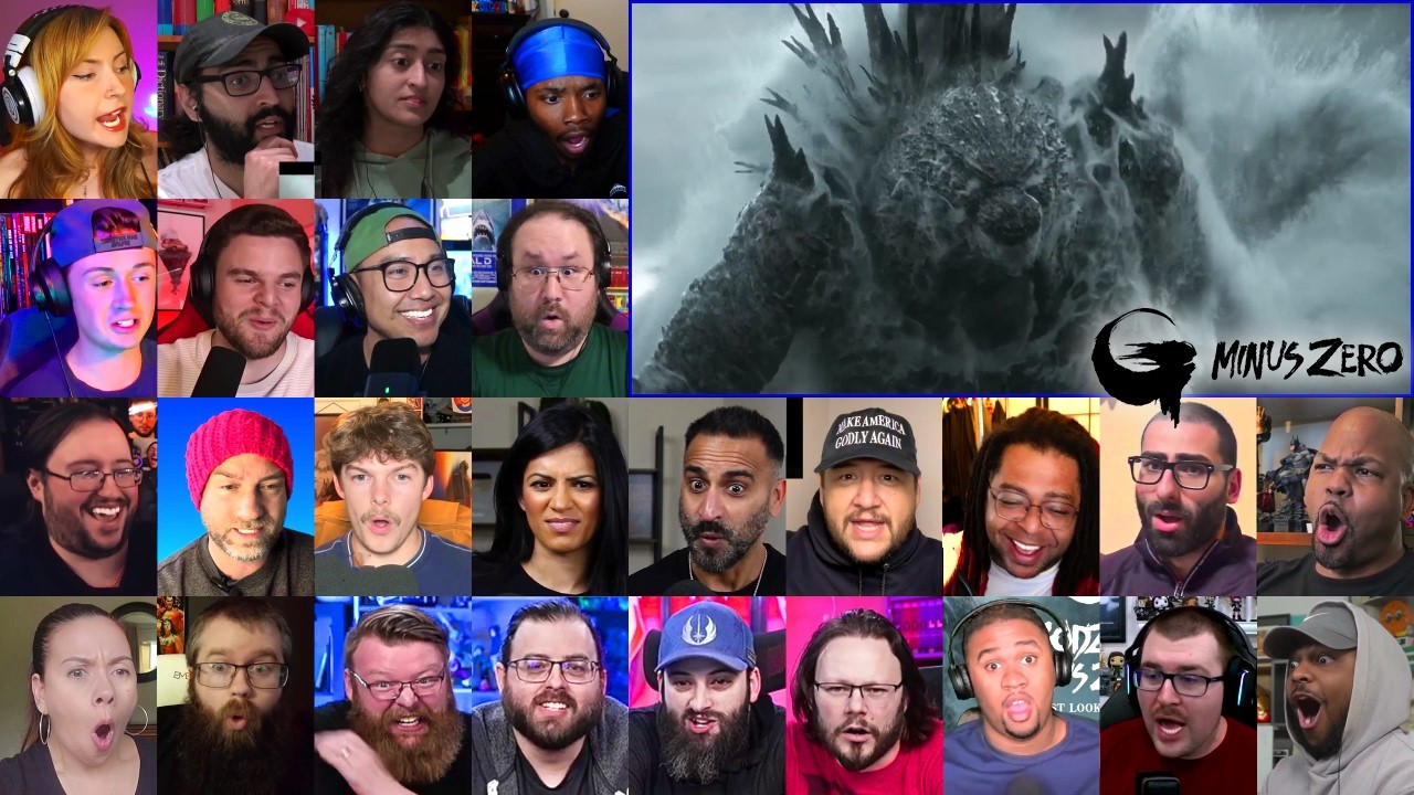 GODZILLA MINUS ZERO | First Look Teaser | Reaction Mashup