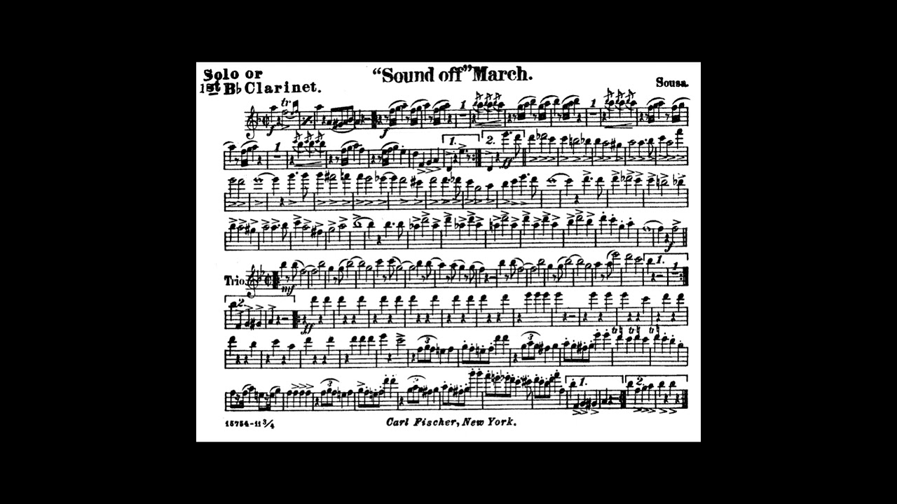 Sound off - J.P.Sousa (Marcia militare)