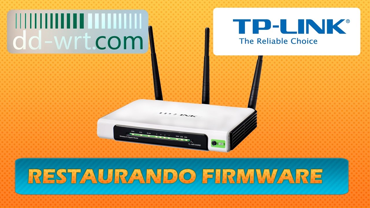 Volver a firmware original tp-link desde openwrt - dd-wrt