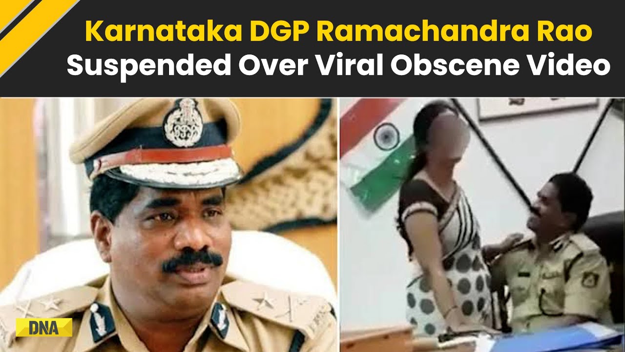 DGP Ramachandra Rao Viral Video: Karnataka Top Cop Suspended Over Alleged Viral Sleazy Videos