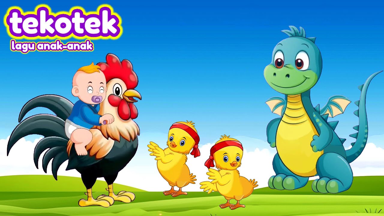 Lagu anak anak | Tek kotek | ekshalova