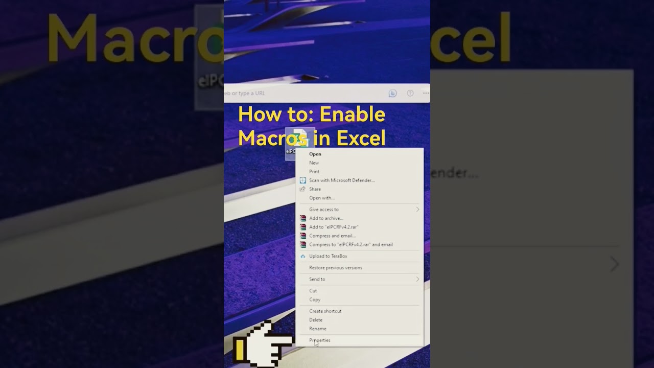 How to: Enable Macros in Excel 2023 #eipcrf #macros #excel