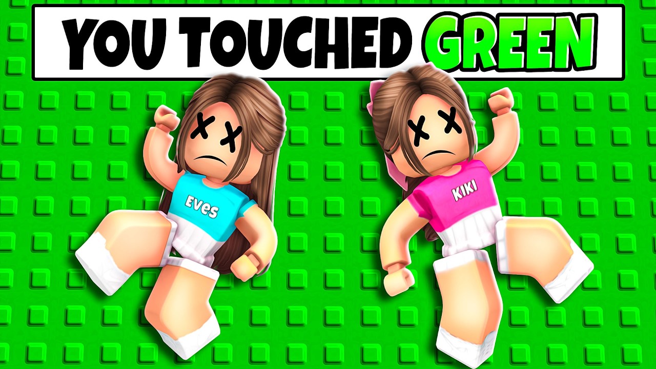 Roblox But We CAN’T TOUCH THE COLOR!