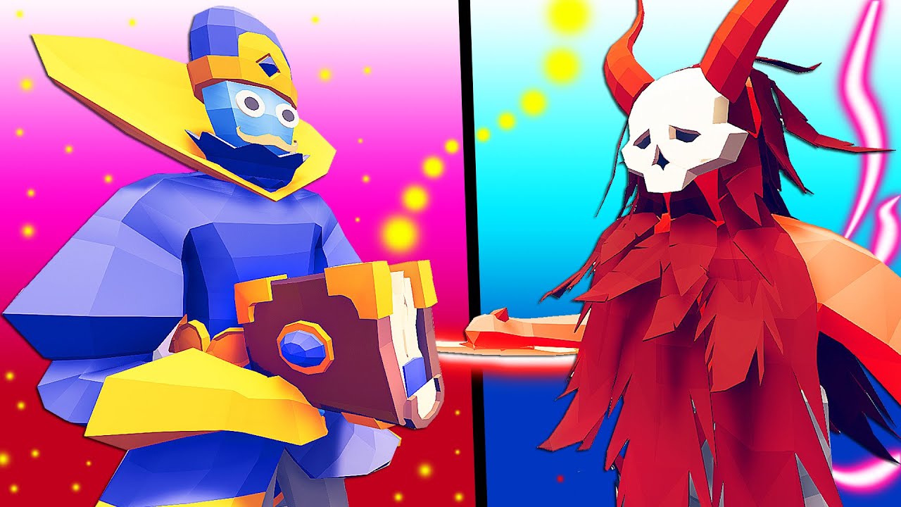 TABS - ALL *NEW* UNITS Fight! - GOOD Faction vs EVIL Faction - CHRONOMANCER vs VOID MONARCH