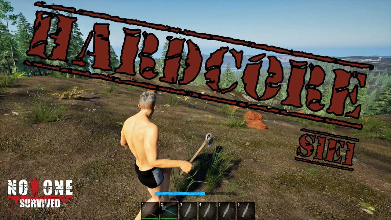 No One Survived S1E1 HARDCORE! Max Difficulty Settings for fun.