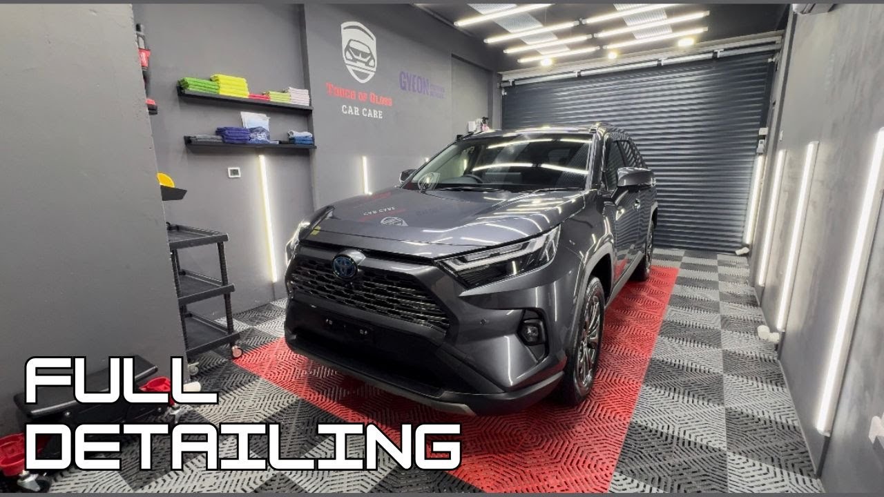 Toyota RAV4 Full Detail & Ceramic Coating (ASMR)