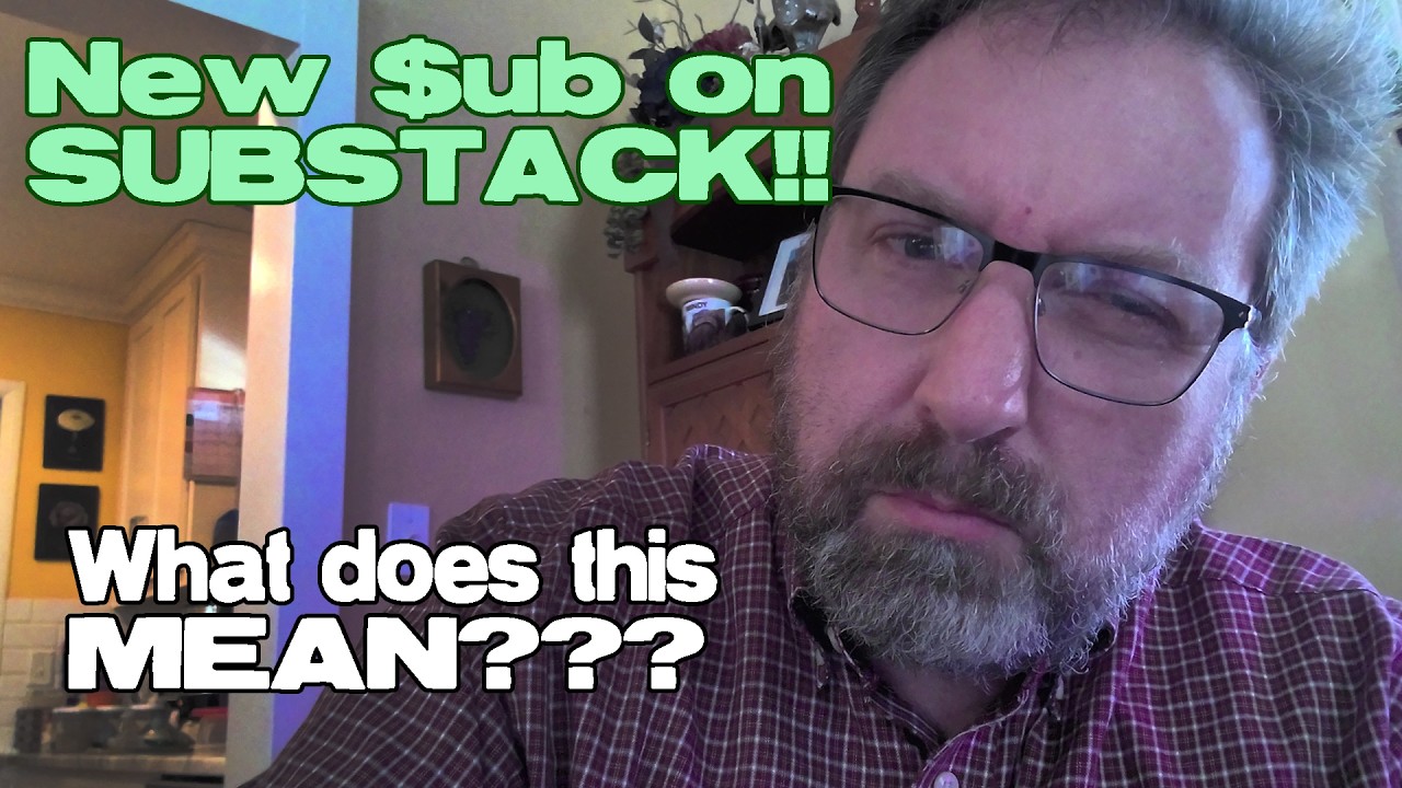 У нас появился платный подписчик на Substack!