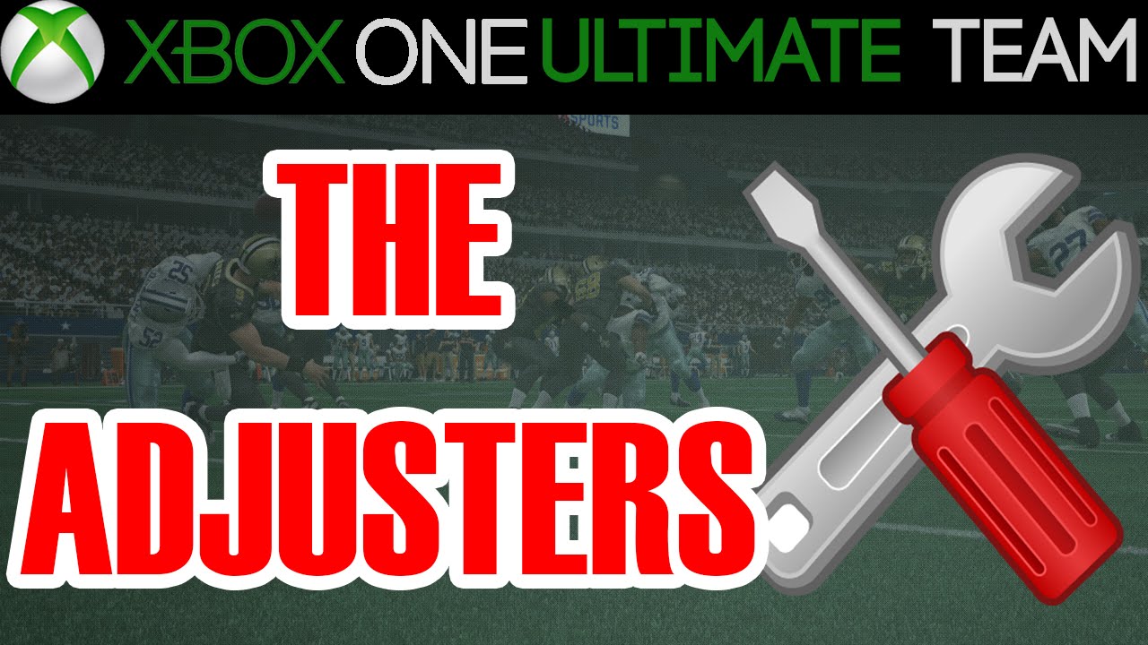 Madden 15 - Madden 15 Ultimate Team - THE ADJUSTERS | MUT 15 Xbox One Gameplay
