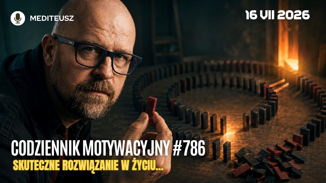 Skuteczne rozwiązania w życiu. Codziennik Motywacyjny #786 16 VII 2026