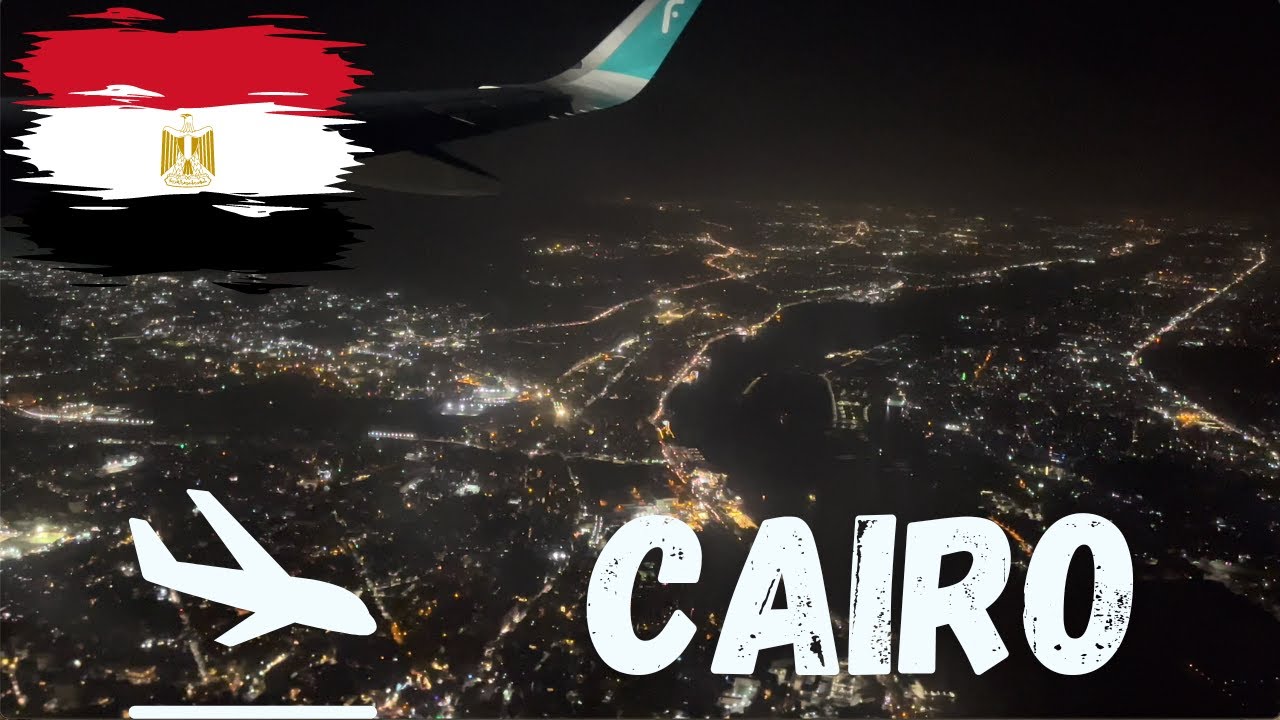 Landing in Cairo 4K