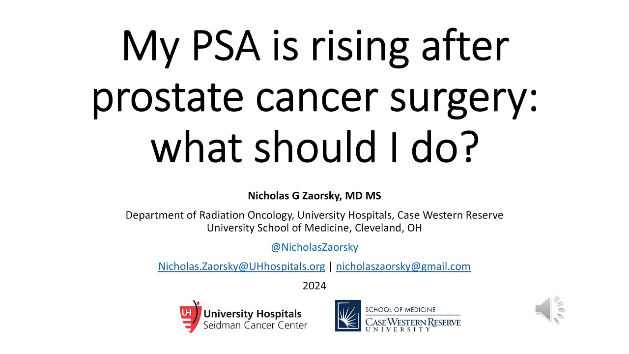 My PSA is rising after prostate cancer surgery: what should I do?