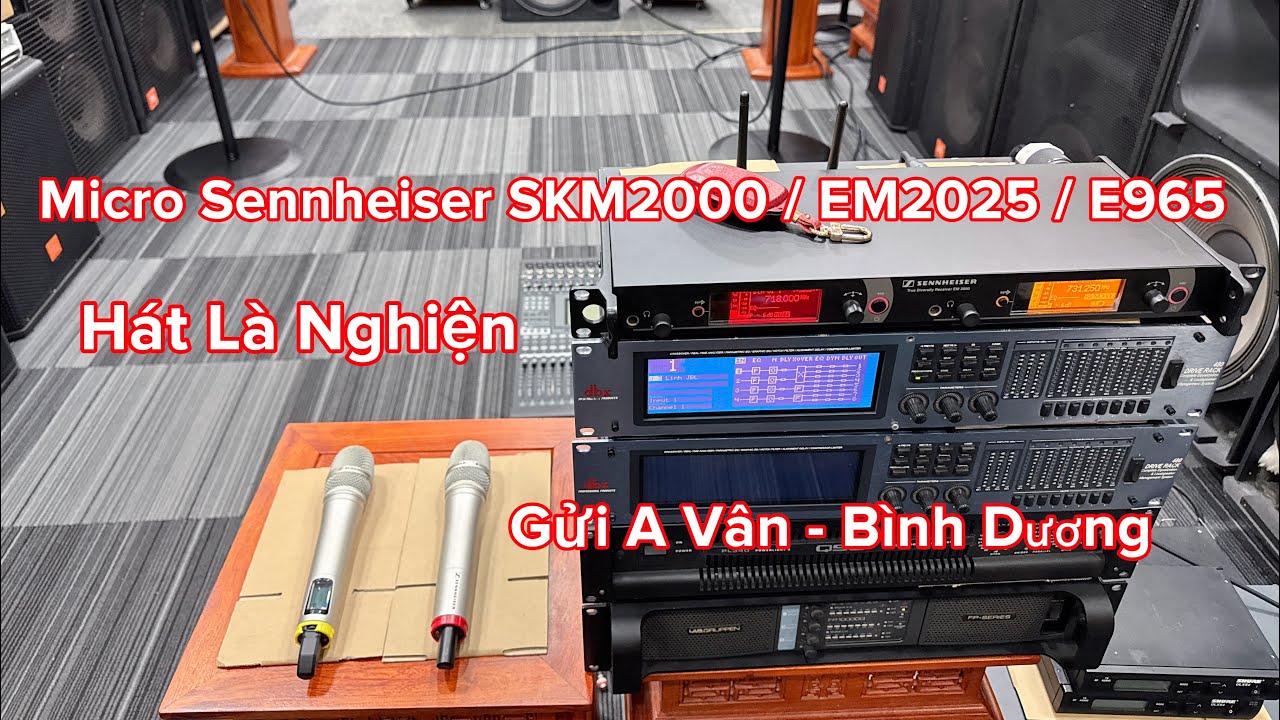 ⛔️Micro Sennheiser SKM2000/EM2050/E965 | H&aacute;t L&agrave; Nghiện | Gửi A V&acirc;n - B&igrave;nh Dương 