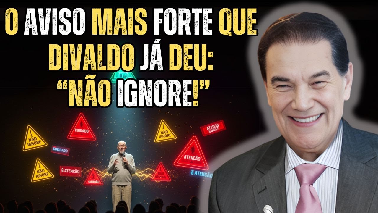O Que Está Prestes a Acontecer Vai Abalar Suas Crenças. Palestra Espírita com Divaldo Pereira Franco