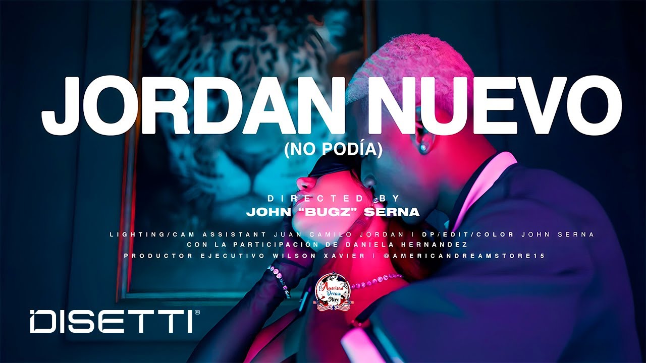 Tony Monta - JORDAN NUEVO | No Pod&iacute;a (video oficial) DIR. John &ldquo;Bugz&rdquo; Serna