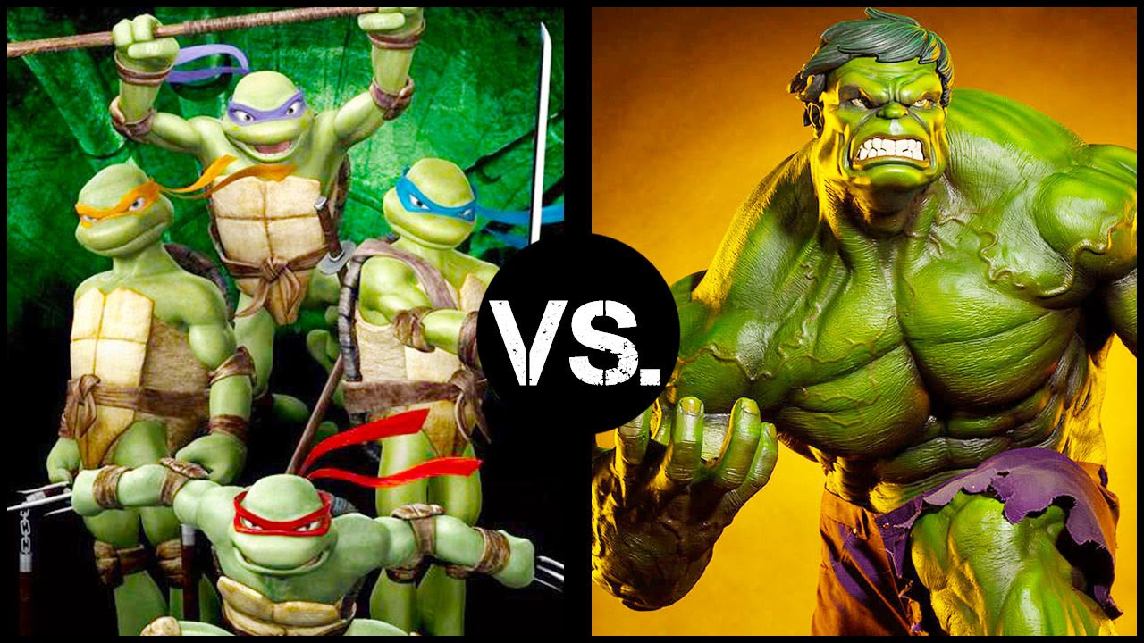 TMNT Vs The Hulk - Epic Battle - Left 4 dead 2 Gameplay (Left 4 dead 2 Custom Skin mods)