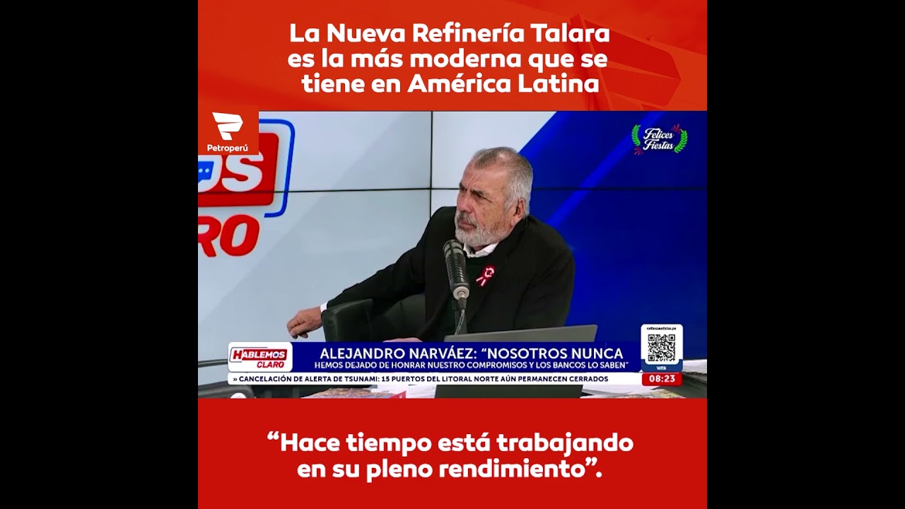 La Nueva Refiner&iacute;a Talara es la m&aacute;s moderna que se tiene en Am&eacute;rica latina
