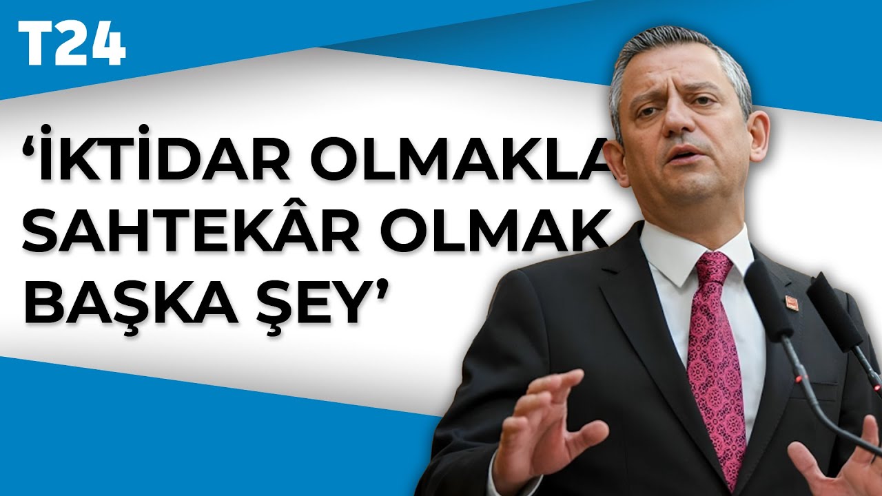 Özel'den Erdoğan'a 