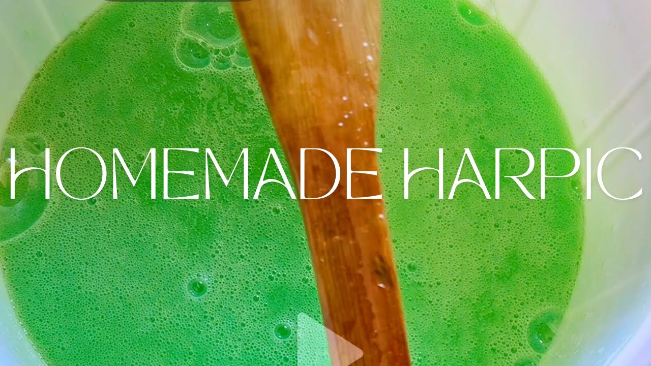 HOW TO MAKE HARPIC AT HOME