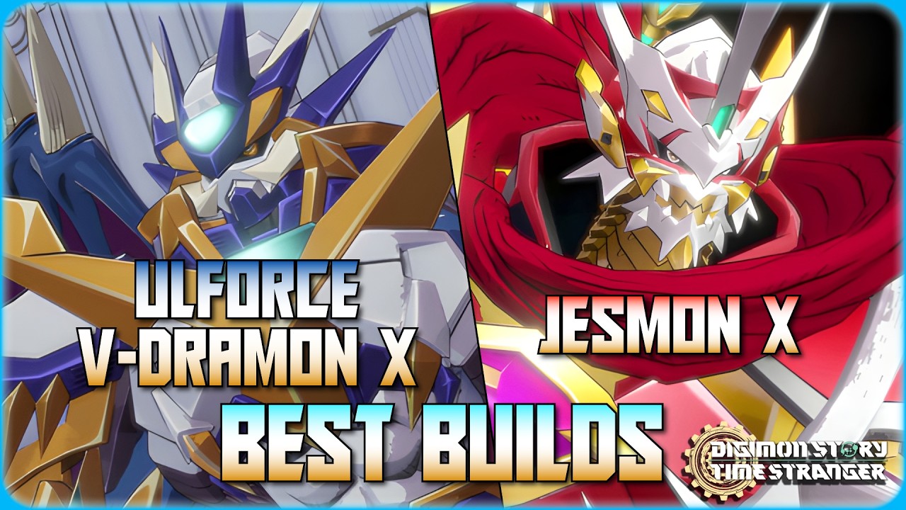 Лучшие сборки для ULFORCEV-DRAMON X и JESMON X (Часть 2) | Digimon Story: Time Stranger