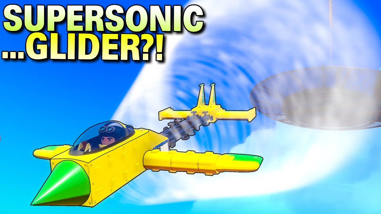 Building a GLIDER That Breaks The Sound Barrier!