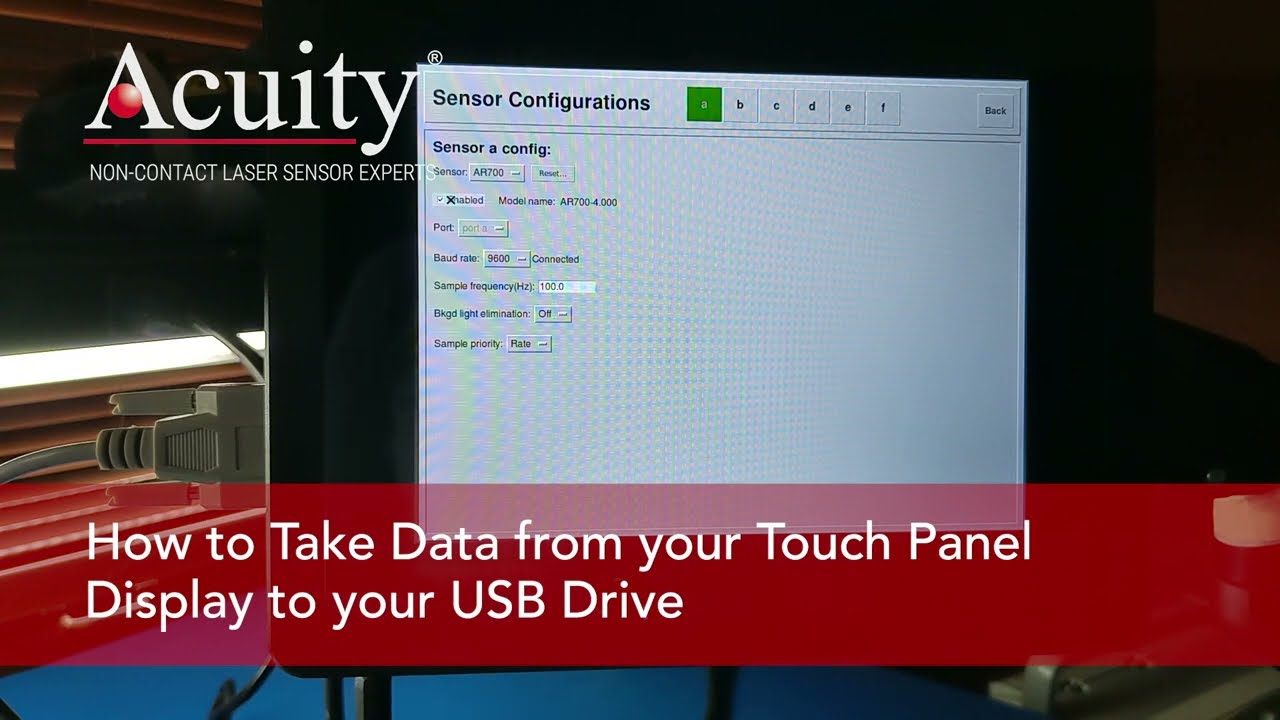 How to Take Data from your Touch Panel Display to your USB Drive