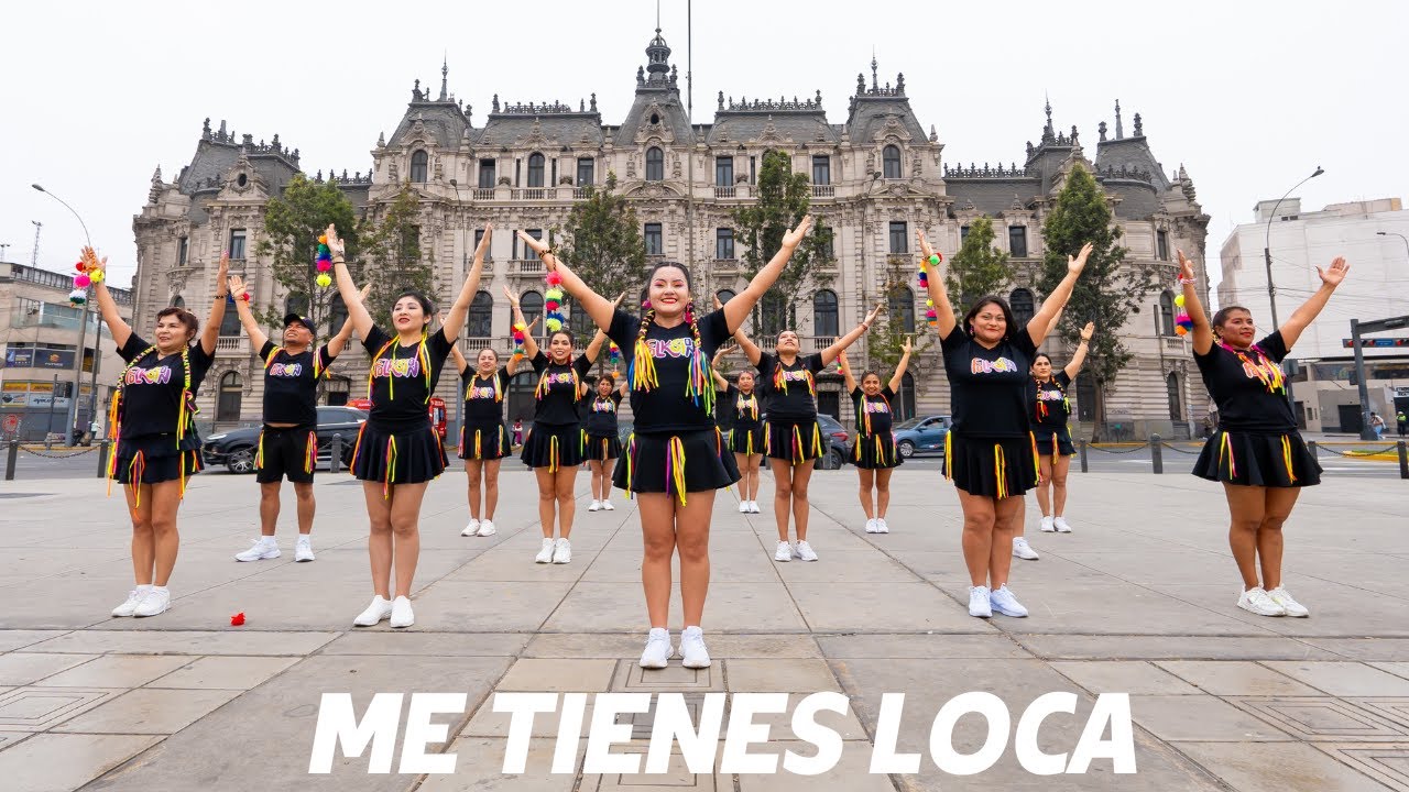 ME TIENES LOCA | OCOBAMBA | COREOGRAFIA FOLKSION