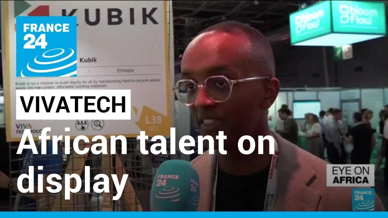 Vivatech: African talent on display at Paris event &bull; FRANCE 24 English