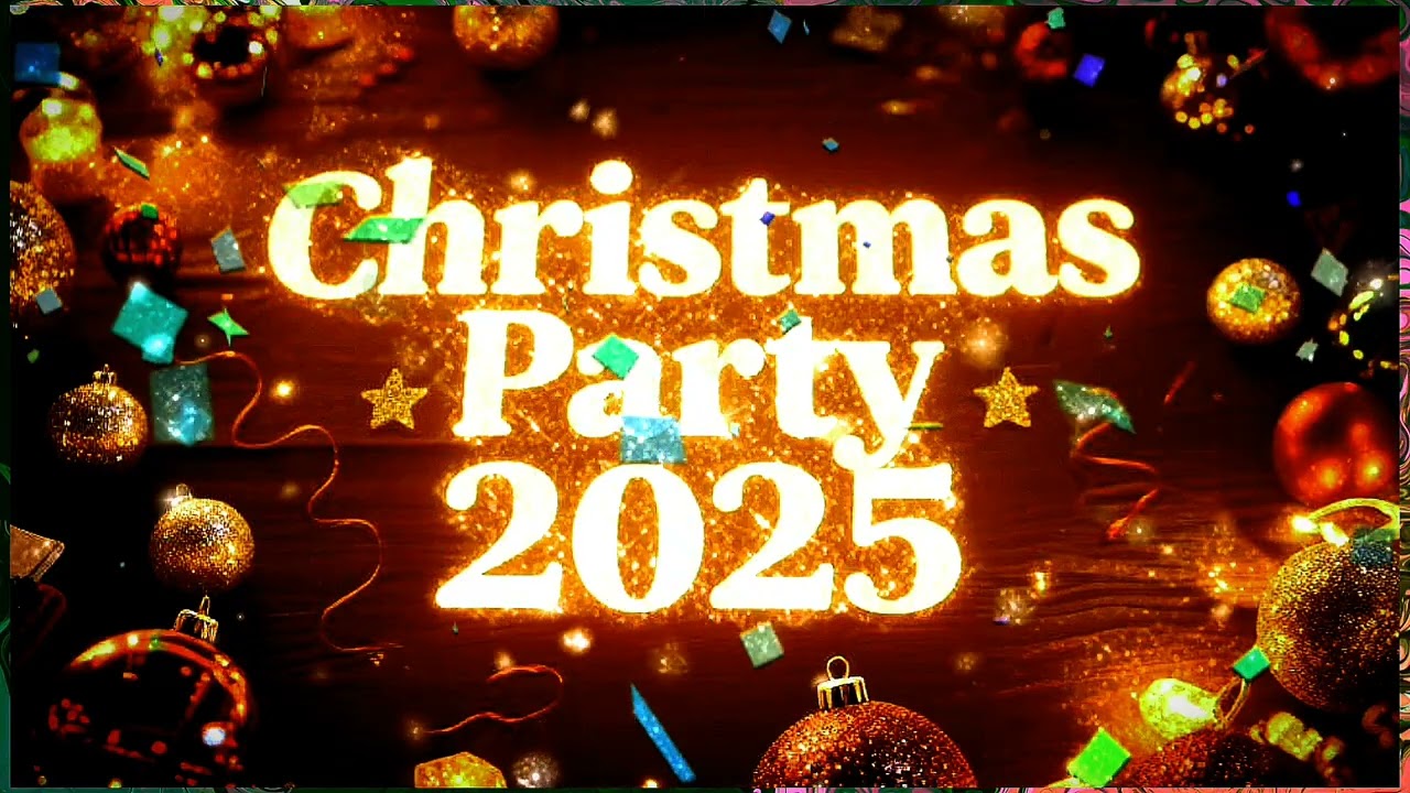 CHRISTMAS PARTY 2025 - FULL HD LIVE WALL SCREEN FOR YOUR TV SCREEN