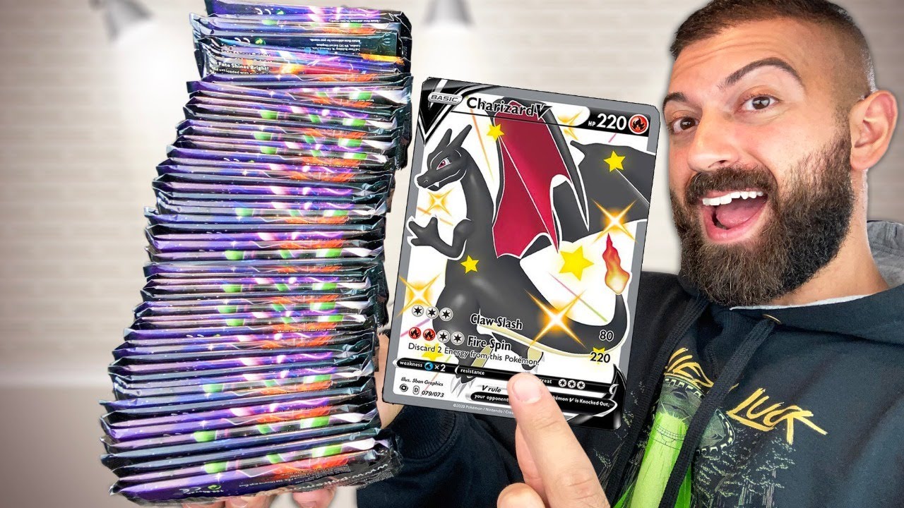 How Many $1,000 SHINY CHARIZARD Are In 6,000 Packs?
