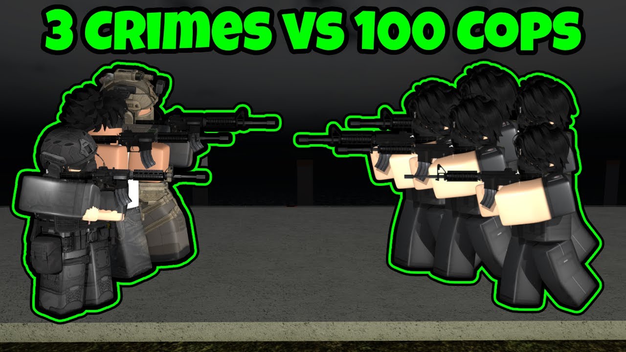 3 Crimes vs 100 Cops!!! (werden wir alle Cops killen???)