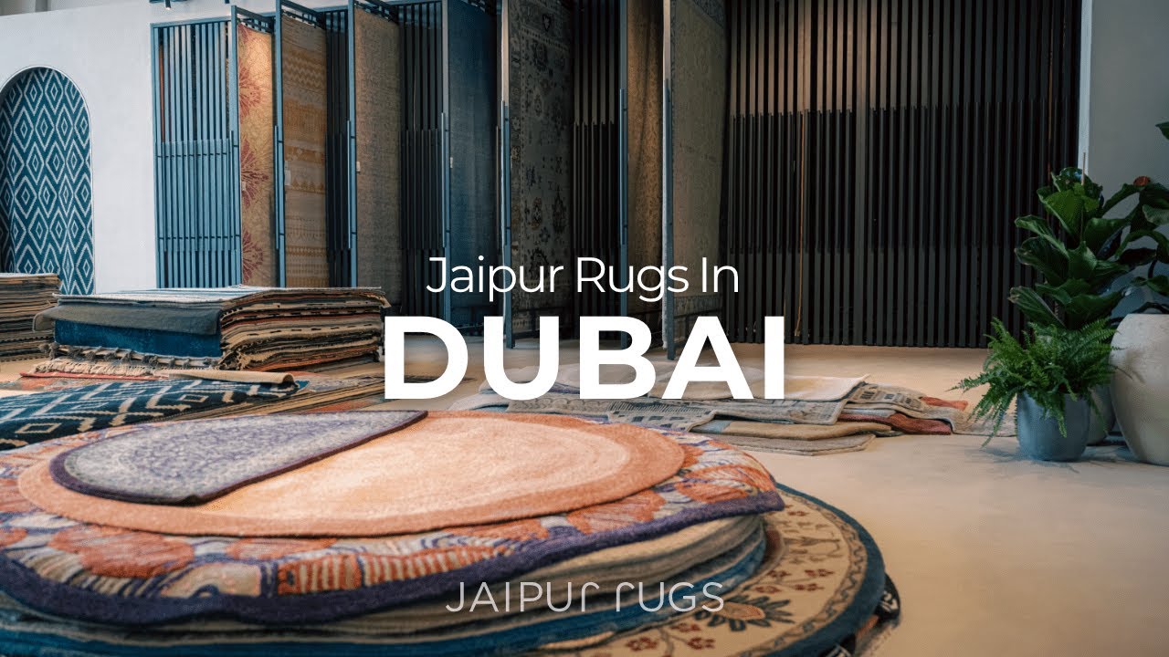 First Flagship Store in UAE || Dubai Store Walk-through || Jaipur Rugs