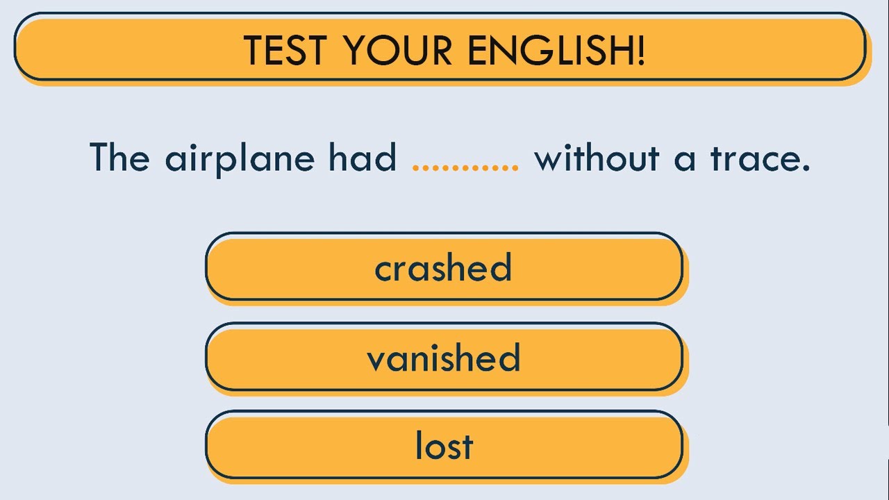 Reactivate Your Vocabulary by Taking This Quiz