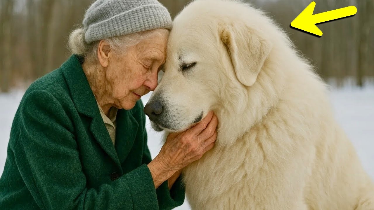 A 94 éves nő a magánytól haldoklott. Aztán egy ÓRIÁSI kutya adta vissza neki az életét