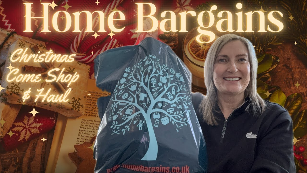 HOME BARGAINS - Рождество: шопинг и огромные покупки 🎄🎁