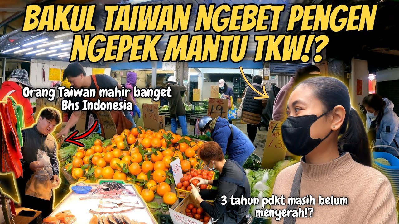 TKW DIPEPET TERUS BIAR MAU JADI MANTU ORANG TAIWAN⁉️ ANAKNYA SAMPAI MAHIR BHS INDONESIA
