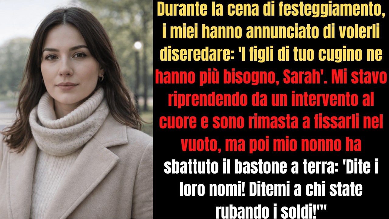 Mi hanno diseredata per mia cugina, ma il Nonno ha preparato una trappola brutale! 😱